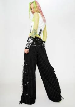 Tripp NYC God Father Pinstripe Pants Wide Leg Pants 9 Tripp NYC God Father Pinstripe Pants Wide Leg Pants