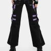 Tripp NYC Lavender Buckle Strap And Ring Pants 2 Tripp NYC Lavender Buckle Strap And Ring Pants