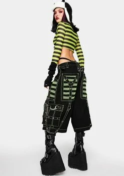 Tripp NYC Yellow Electro Darkstreet Pants