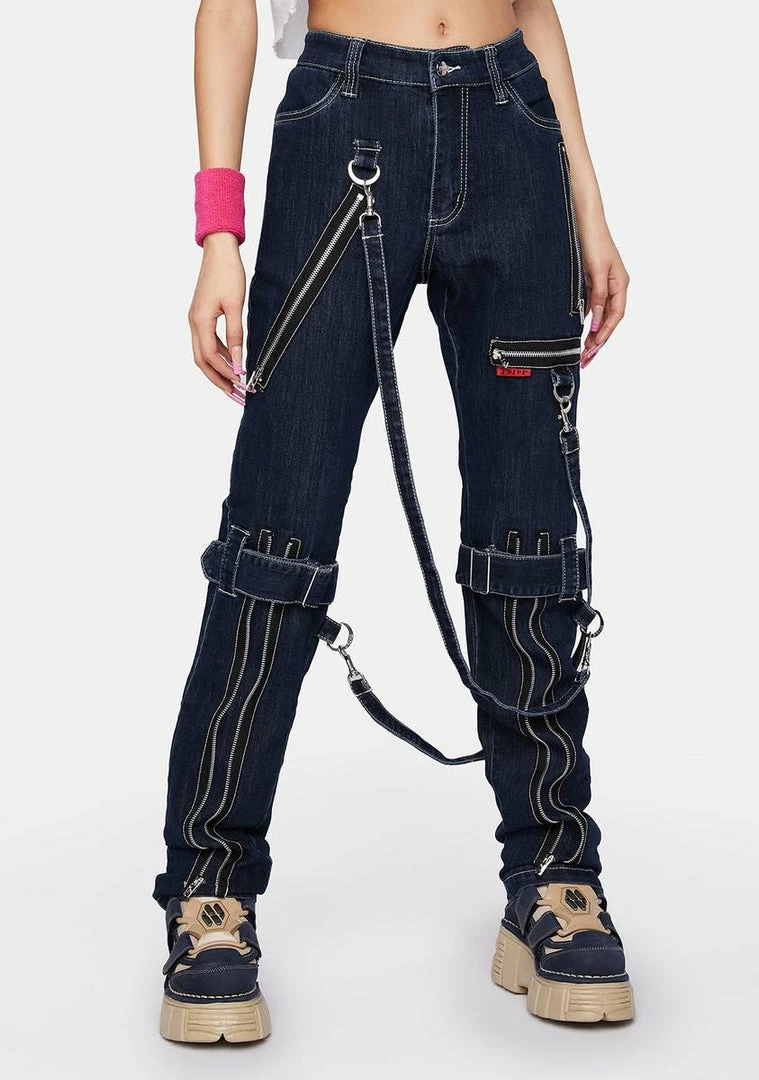 Tripp NYC Denim Classic Bondage Pants 3 Tripp NYC Denim Classic Bondage Pants