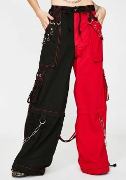 Tripp NYC Bottoms Split Wide Leg Pants