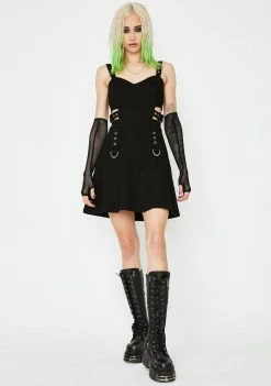 Tripp NYC Cut Out Side Buckle Dress