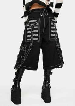 Tripp NYC Bottoms White Electro Darkstreet Pants 7 Tripp NYC Bottoms White Electro Darkstreet Pants