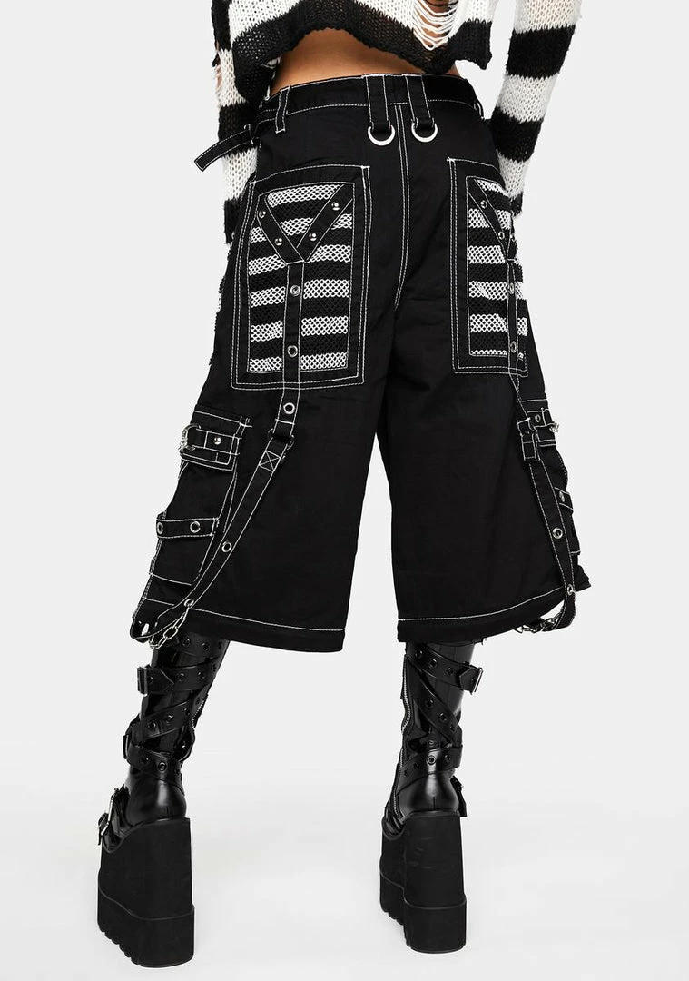 Tripp NYC Bottoms White Electro Darkstreet Pants 4 Tripp NYC Bottoms White Electro Darkstreet Pants