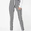 Tripp NYC Bottoms Wide Stripe T-Back Skinny Jeans