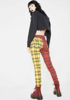 Tripp NYC Split Jeans Bottoms 10 Tripp NYC Split Jeans Bottoms