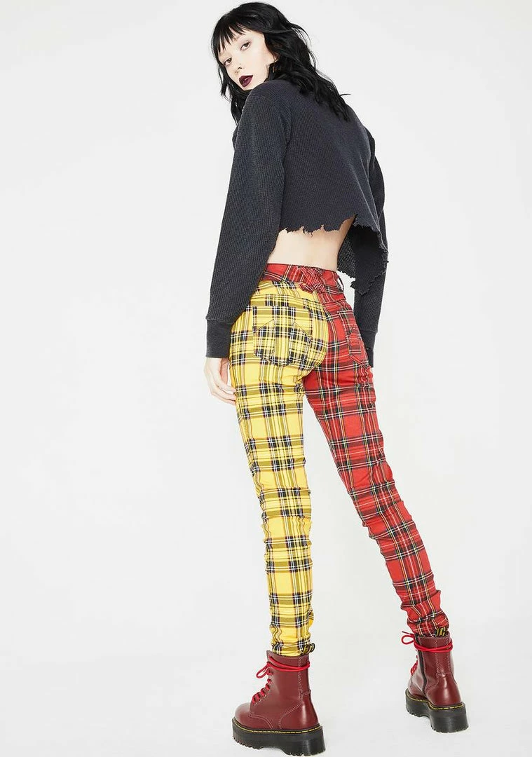 Tripp NYC Split Jeans Bottoms 6 Tripp NYC Split Jeans Bottoms