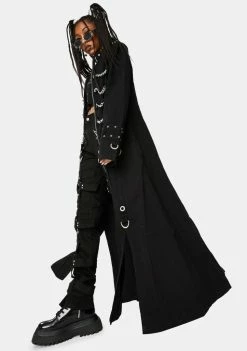 Tripp NYC Chain Eyelet Coat