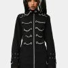 Tripp NYC Chain Eyelet Coat