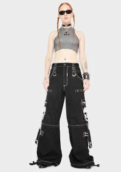 Tripp NYC White Super Skull Pants