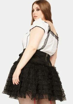 Tripp NYC Plus Crinoline Mini Skirt 9 Tripp NYC Plus Crinoline Mini Skirt
