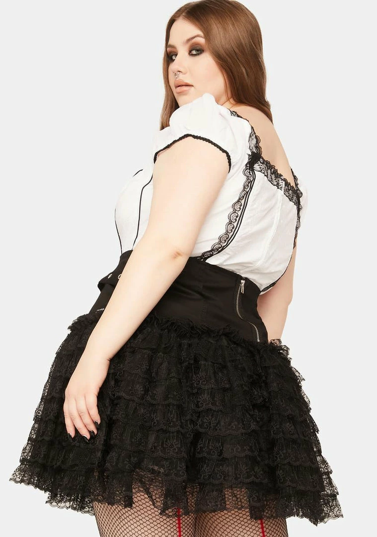 Tripp NYC Plus Crinoline Mini Skirt 6 Tripp NYC Plus Crinoline Mini Skirt