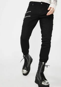 Tripp NYC Bottoms Double Zipper Biker Jeans