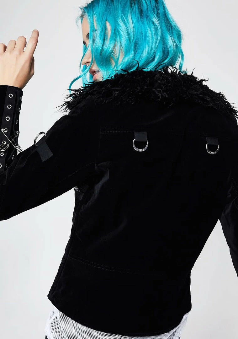 Tripp NYC Outerwear Monster Cycle Moto Jacket 6 Tripp NYC Outerwear Monster Cycle Moto Jacket