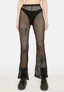 Tripp NYC Mary Q Fishnet Pants Sheer Pants