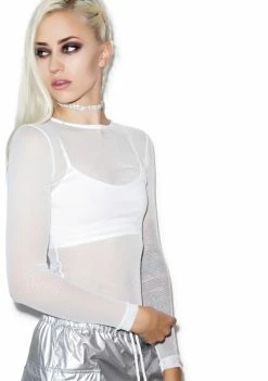 Tripp NYC Virtuous Fishnet Long Sleeve