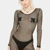 Tripp NYC Dresses Mary Q Fishnet Dress