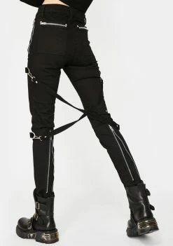 Tripp NYC Black Chaos Bondage Pants 9 Tripp NYC Black Chaos Bondage Pants
