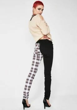 Tripp NYC Split Personality Jeans Bottoms 11 Tripp NYC Split Personality Jeans Bottoms