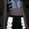 Tripp NYC Bottoms Reflector Mini Skirt 1 Tripp NYC Bottoms Reflector Mini Skirt