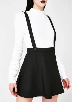 Tripp NYC Suspender Skater Skirt