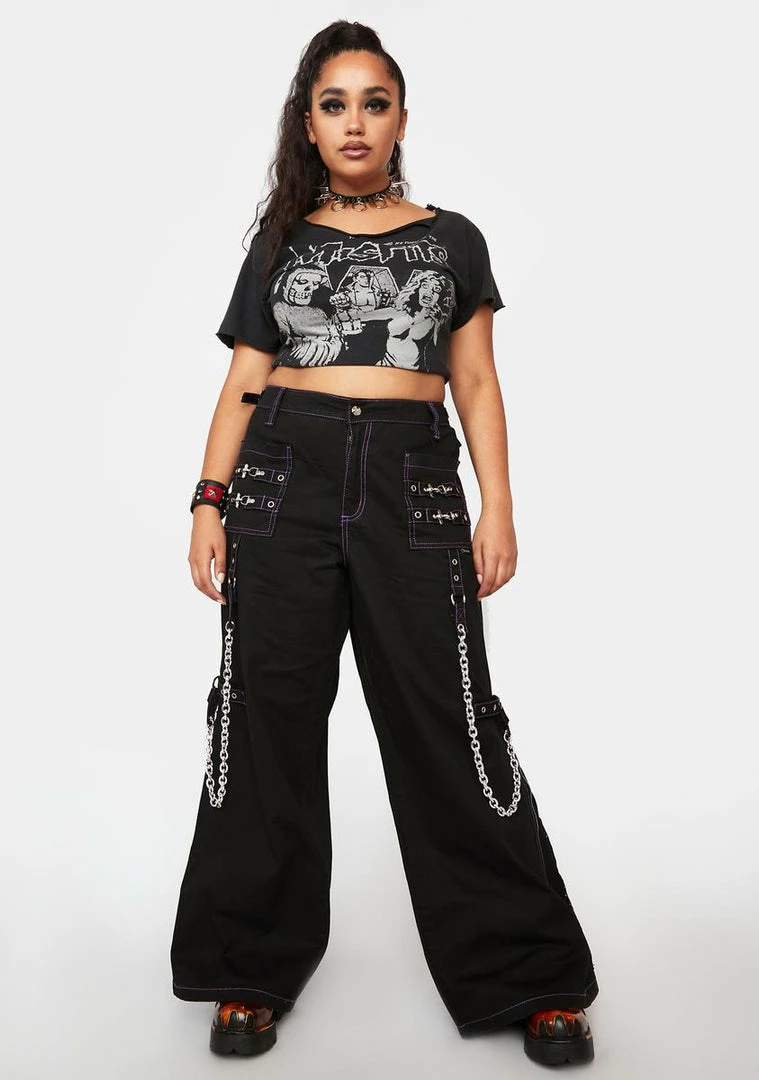 Tripp NYC Plus Night Flare Pants 5 Tripp NYC Plus Night Flare Pants