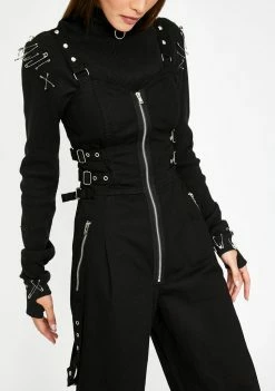 Tripp NYC Jett Studded Jumpsuit