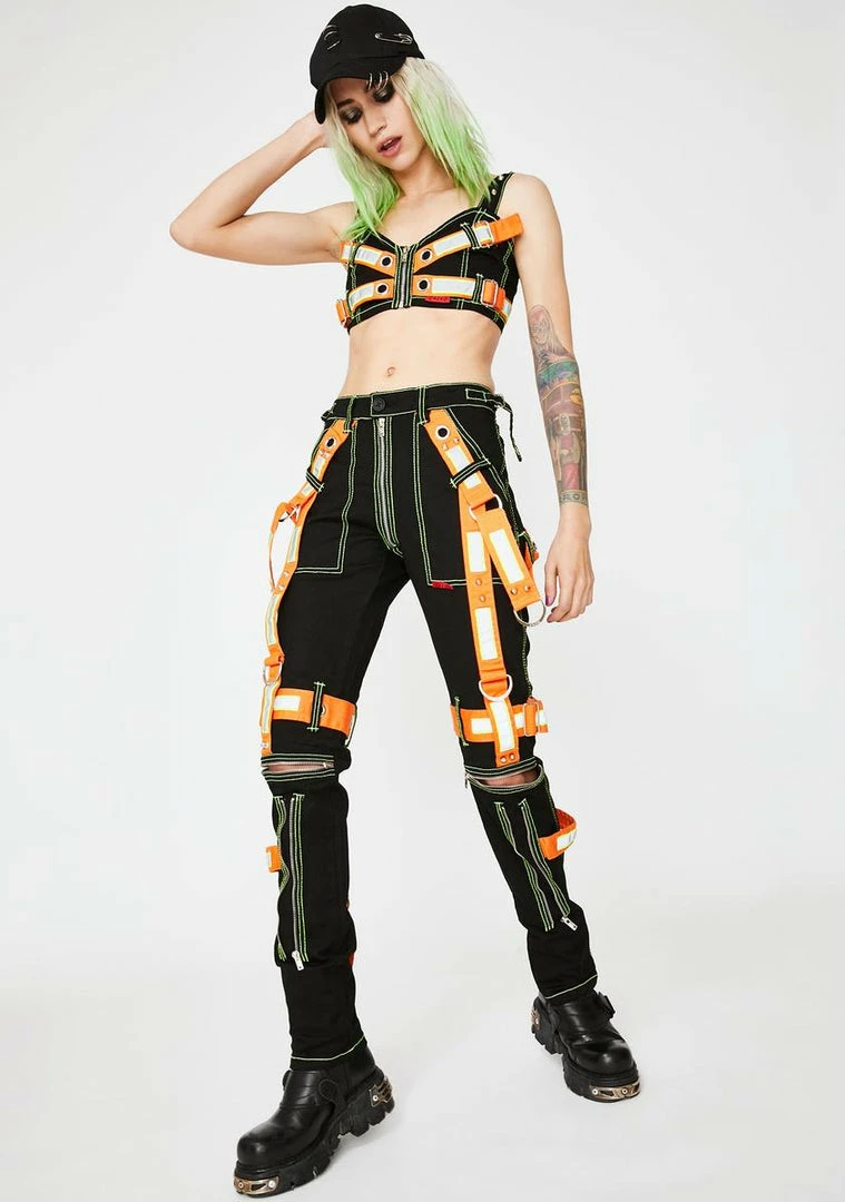 Tripp NYC Reflector Bustier Crop Top Tops 5 Tripp NYC Reflector Bustier Crop Top Tops
