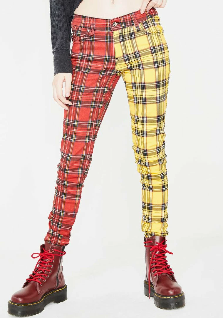 Tripp NYC Split Jeans Bottoms 3 Tripp NYC Split Jeans Bottoms