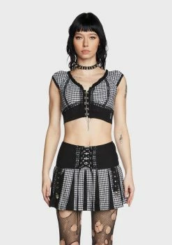 Tripp NYC Bo Peep Crop Top