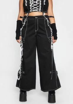 Tripp NYC Plus Lace Dark Street Pants