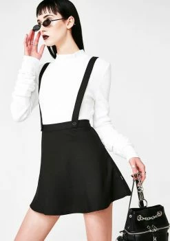 Tripp NYC Suspender Skater Skirt