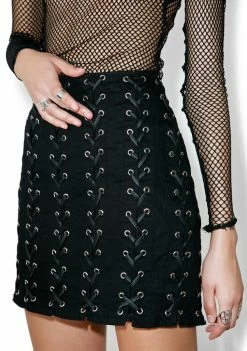 Tripp NYC Medieval Mini Skirt Bottoms