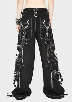 Tripp NYC White Super Skull Pants