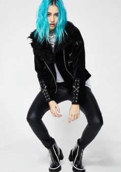 Tripp NYC Outerwear Monster Cycle Moto Jacket 11 Tripp NYC Outerwear Monster Cycle Moto Jacket