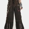 Tripp NYC Metal Wide Leg Pants Bottoms 2 Tripp NYC Metal Wide Leg Pants Bottoms
