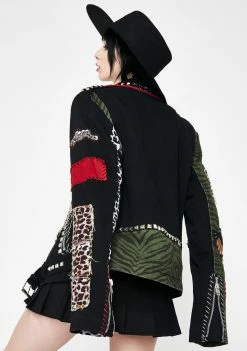 Tripp NYC Outerwear Rock Steady Studded Moto Jacket 9 Tripp NYC Outerwear Rock Steady Studded Moto Jacket