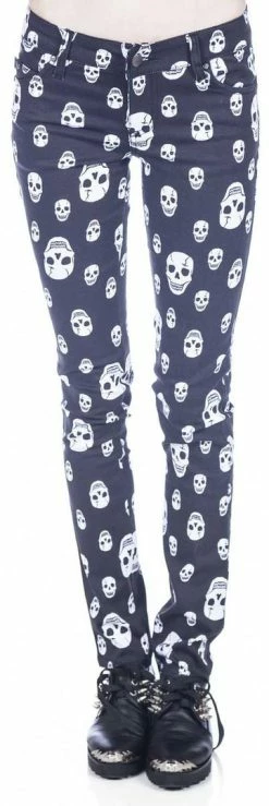 Tripp NYC Bottoms Toxic Skull Jeans