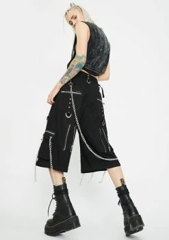 Tripp NYC Bottoms Chain To Chain Studded Pants
