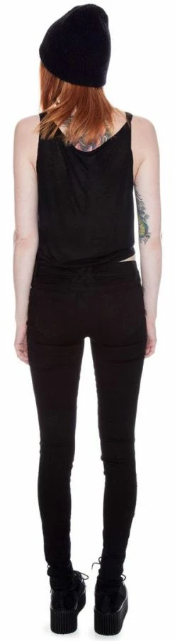 Tripp NYC Tear It Up Fishnet Jeans