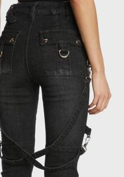Tripp NYC Bottoms Night Rider High Waist Jeans