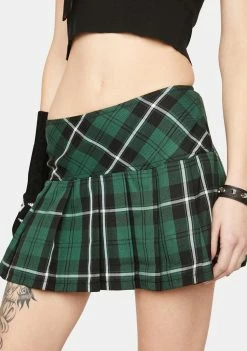 Tripp NYC Kush Pleated Mini Skirt