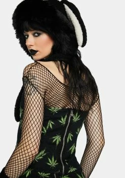 Tripp NYC Grass Mary Chain Corset Top