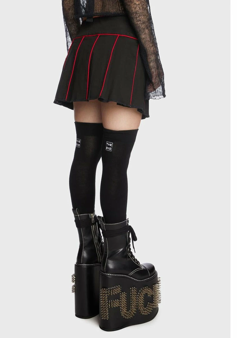 Tripp NYC Band Pleated Skirt 6 Tripp NYC Band Pleated Skirt