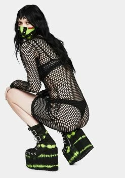 Tripp NYC Mary Q Mesh Long Sleeve Dress Dresses