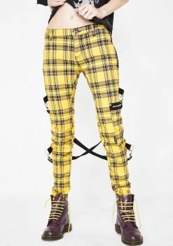 Tripp NYC Plaid Chaos Pants