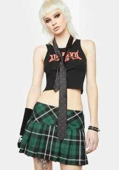 Tripp NYC Kush Pleated Mini Skirt