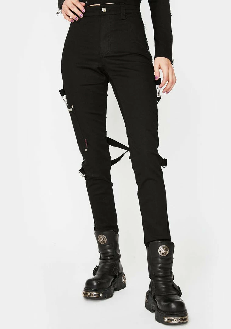 Tripp NYC Black Chaos Bondage Pants 3 Tripp NYC Black Chaos Bondage Pants