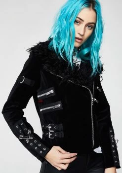 Tripp NYC Outerwear Monster Cycle Moto Jacket