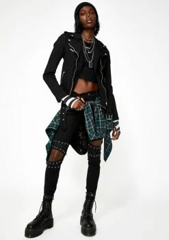 Tripp NYC Outerwear Wild Child Moto Jacket